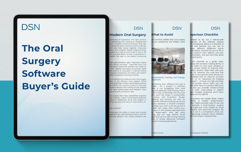The Buyer’s Guide to Oral Surgery Software